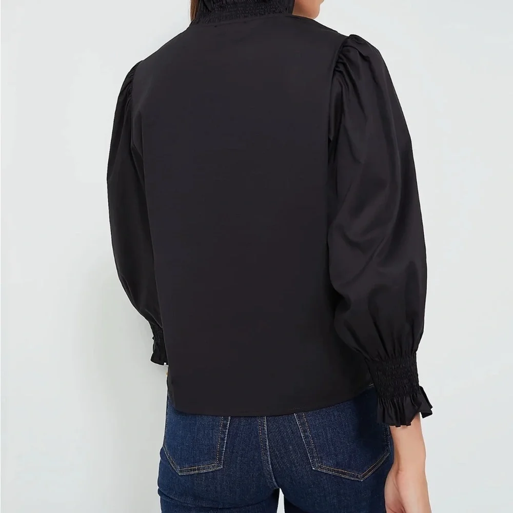 NWT Harshman Bonnie shirt black size medium - Picture 4 of 7